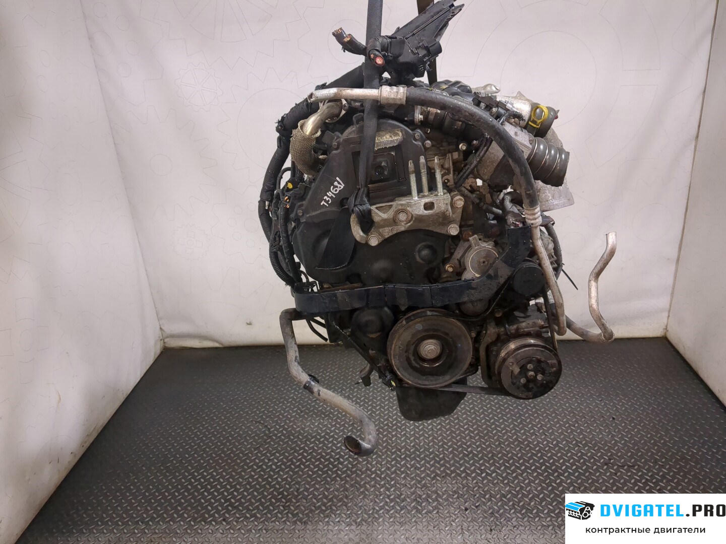Двигатель Ford Fiesta 2008 - 2013 HHJC, HHJD, HHJE 1.6 л., Дизель, TDCI, артикул 8354042