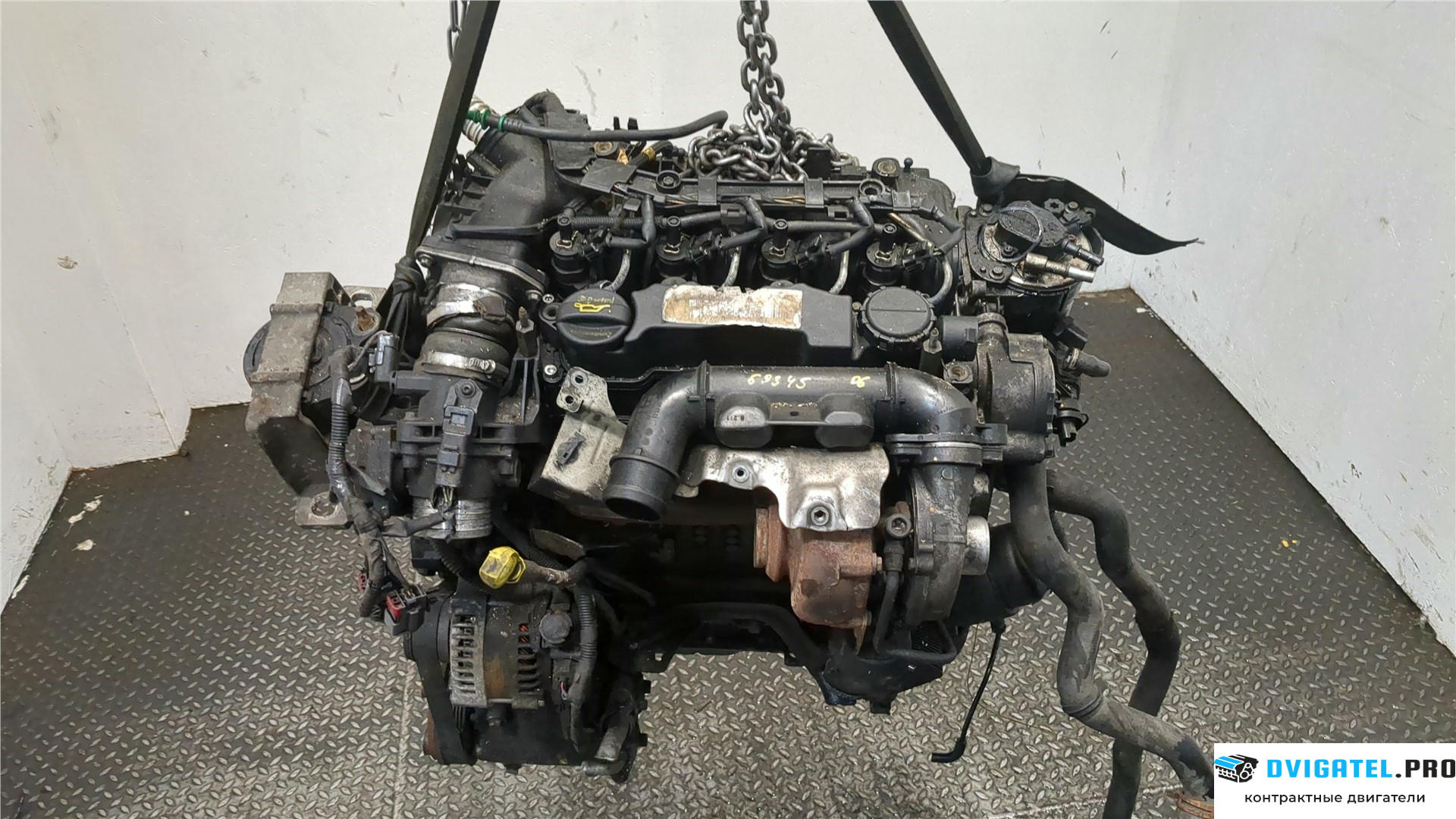 Двигатель Ford Focus 2 2008 - 2011 G8DA, G8DB, G8DC, G8DD, G8DE, G8DF 1.6 л., Дизель, TDCI, артикул 8115445