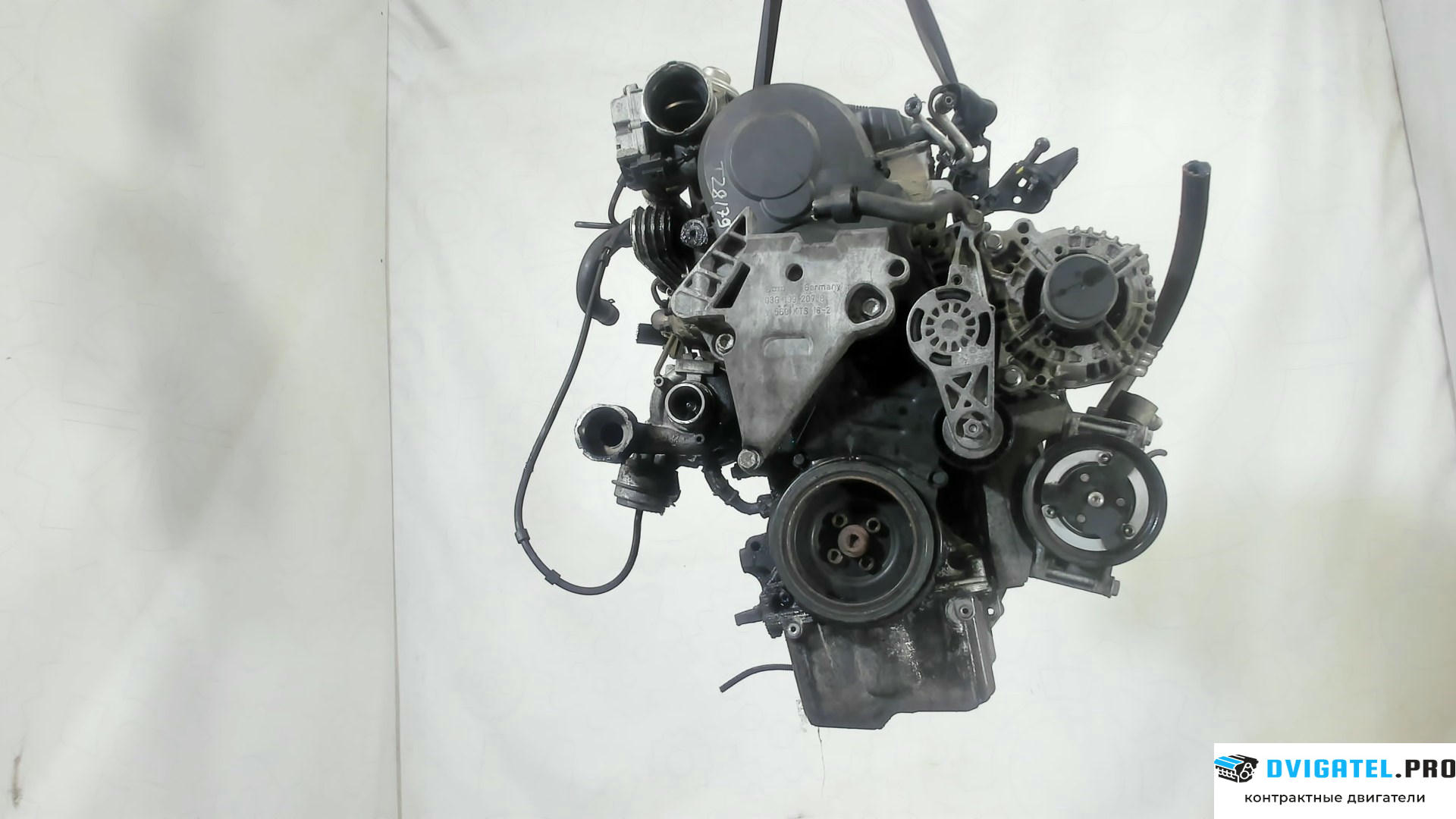 Двигатель Skoda Octavia A5 2008 - 2013 BXE 1.9 л., Дизель, TDI, артикул 7549461