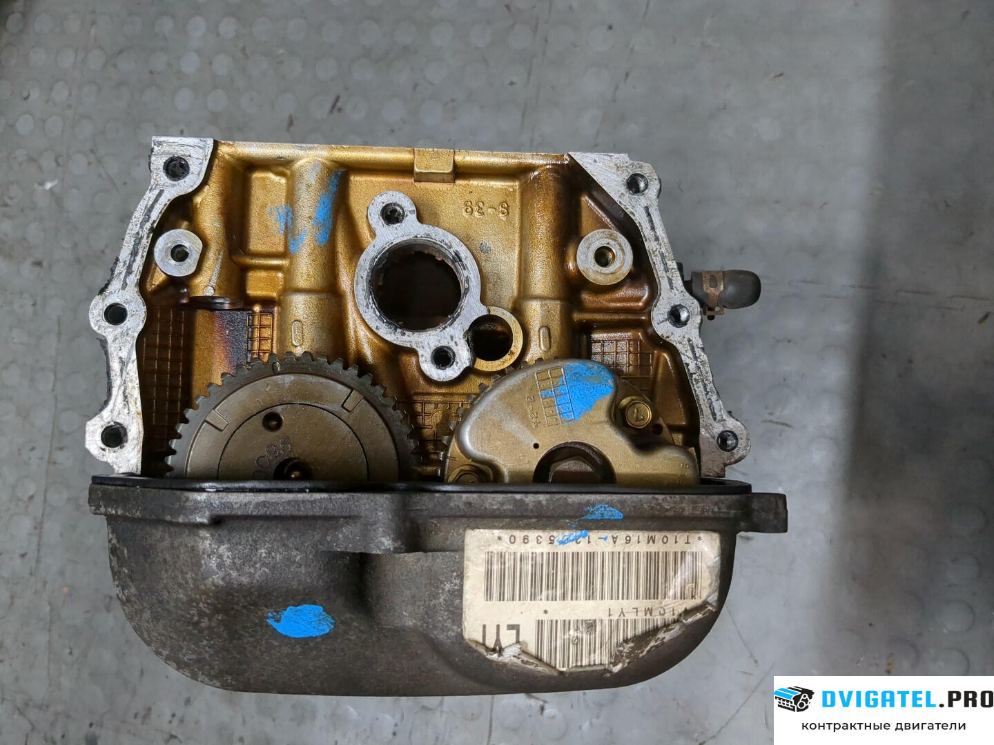 Головка блока цилиндров (ГБЦ) Fiat Sedici 2006 - 2012 M16A 1.6 л., Бензин, Инжектор, артикул 8968065
