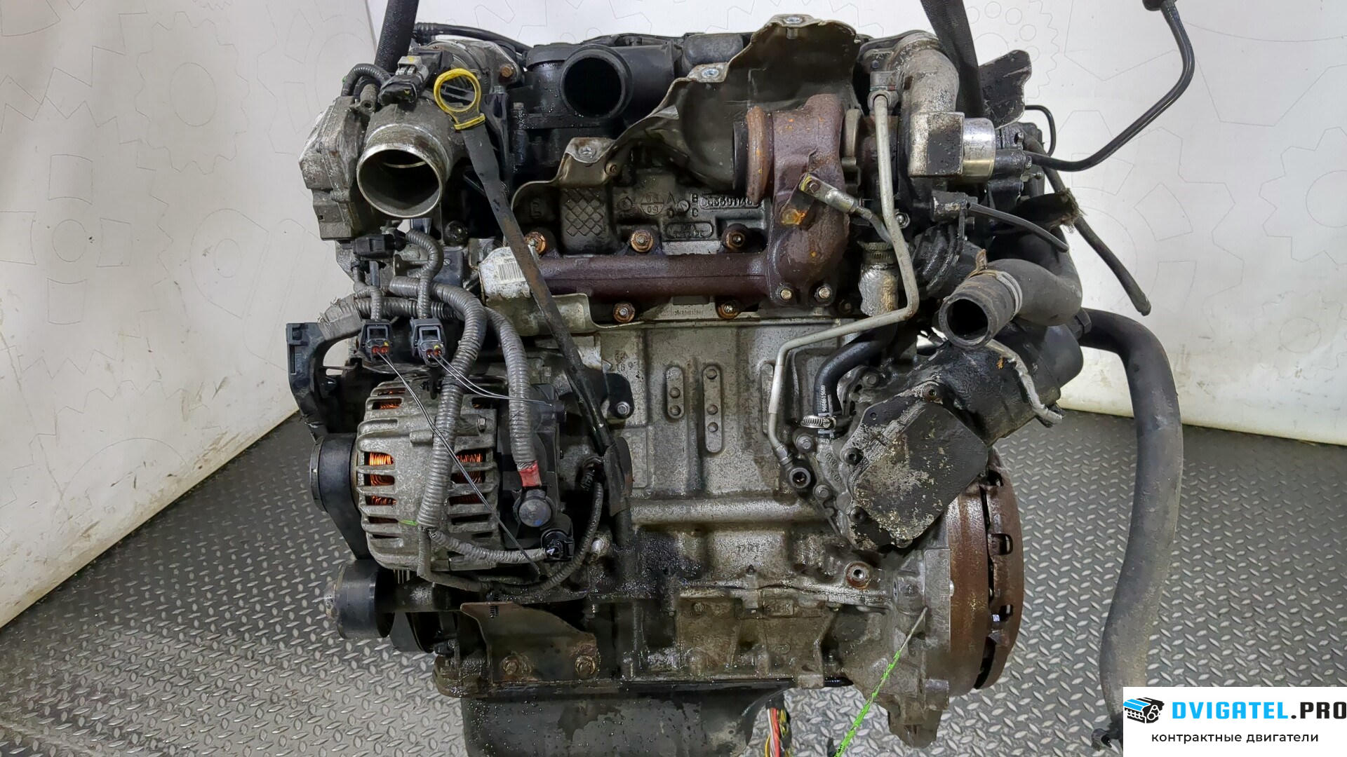 Двигатель Ford Fiesta 2008 - 2013 HHJC, HHJD, HHJE 1.6 л., Дизель, TDCI, артикул 8741111