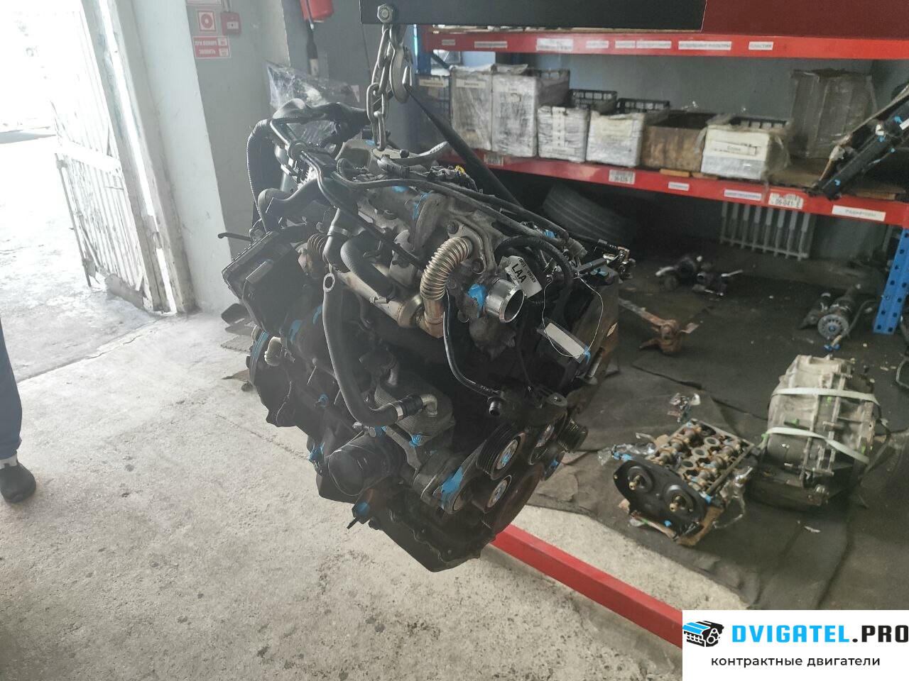 Двигатель Ford Focus 2 2008 - 2011 KKDA, KKDB 1.8 л., Дизель, TDCI, артикул 9121854