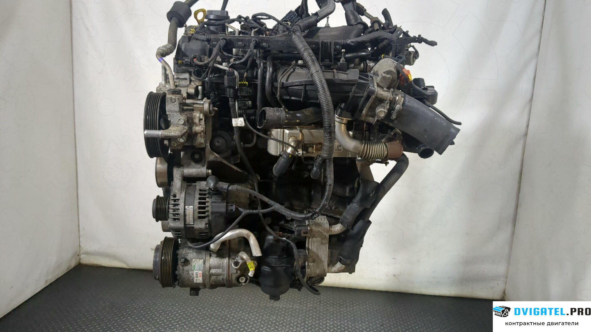 Двигатель Hyundai Santa Fe 2005 - 2012 D4HB 2.2 л., Дизель, CRDi, артикул 8857860