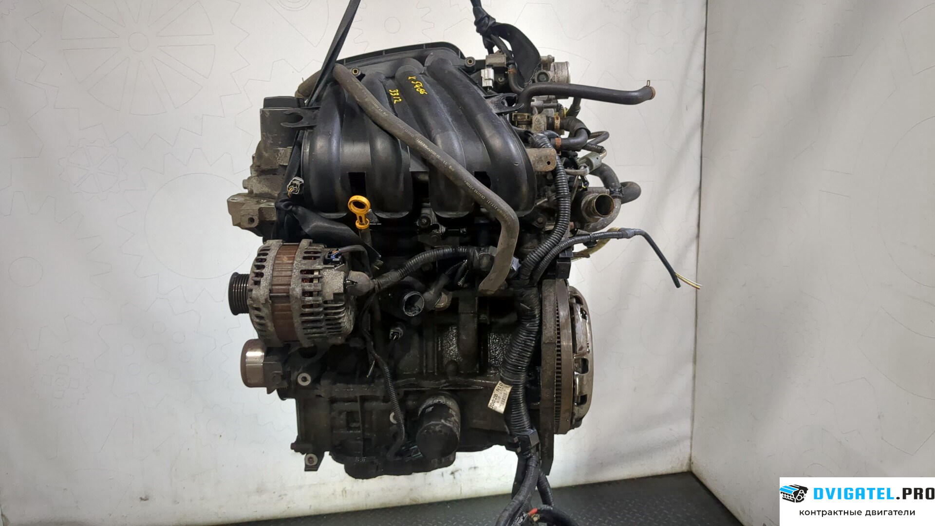 Двигатель Nissan Qashqai 2006 - 2013 HR16DE 1.6 л., Бензин, Инжектор, артикул 9264664